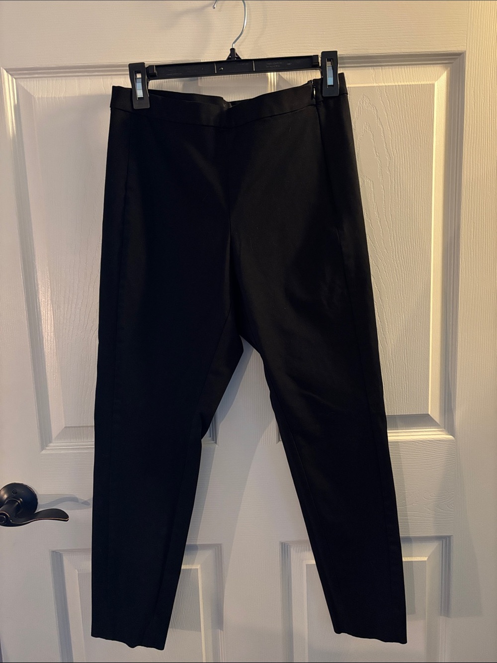 Banana Republic Black Straight-Leg Dress Pants